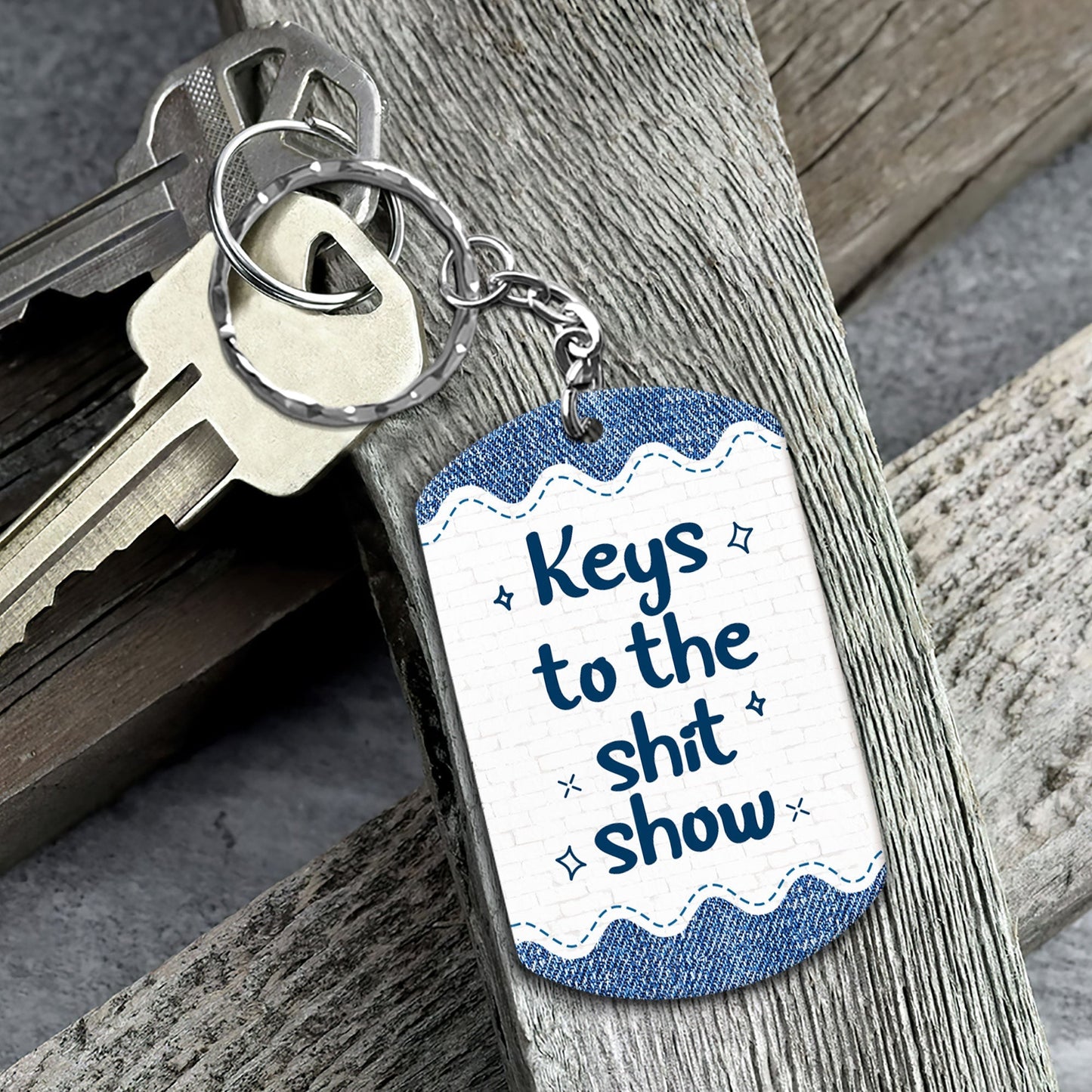 Best Team Ever - Personalized Keychain - Twinkle & Twine