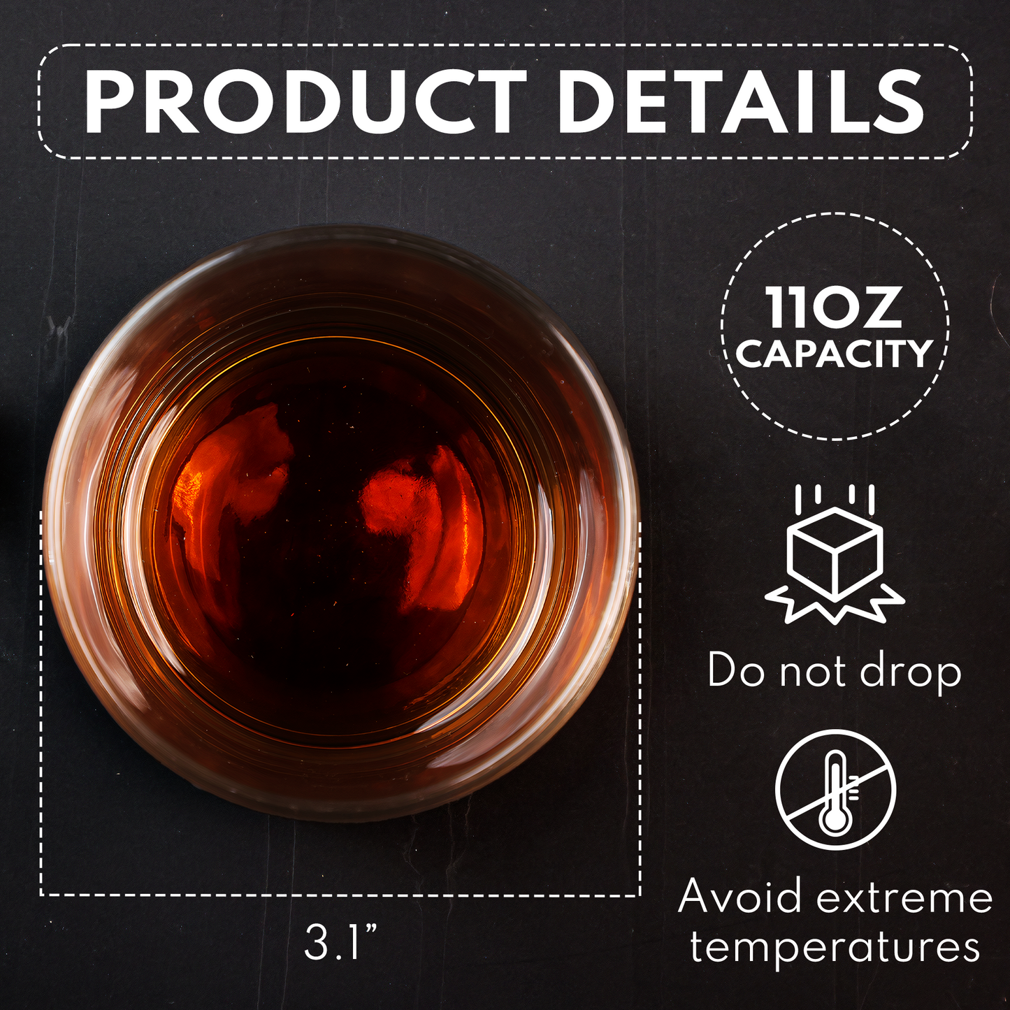 Anniversary Gifts For Men I Hope Your Day Is Nice Personalized Engraved Whiskey Glass – Twinkle & Twine