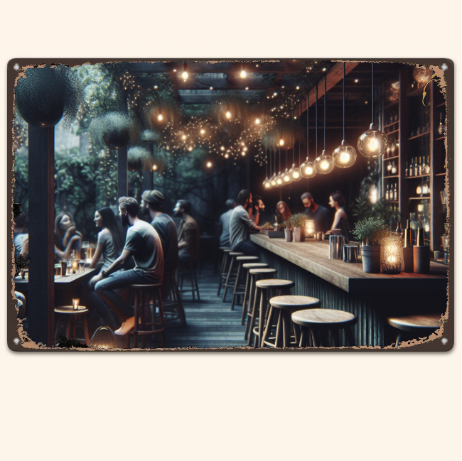 AI Custom Metal Sign – Personalized Wall Art with Your Prompt | Twinkle & Twine