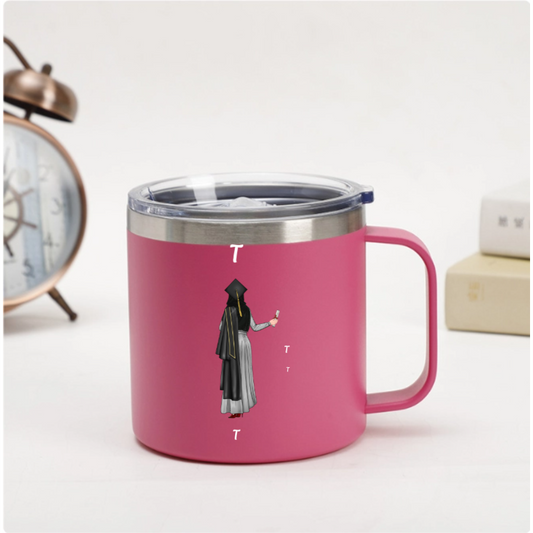 Custom Graduation Mug – Hijabi Graduate Girl – 8 Colors – Twinkle & Twine